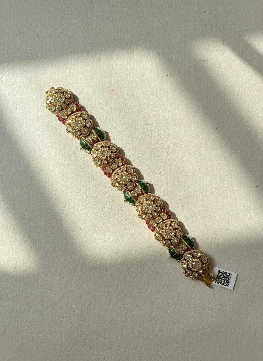 Regal Polki Cuff