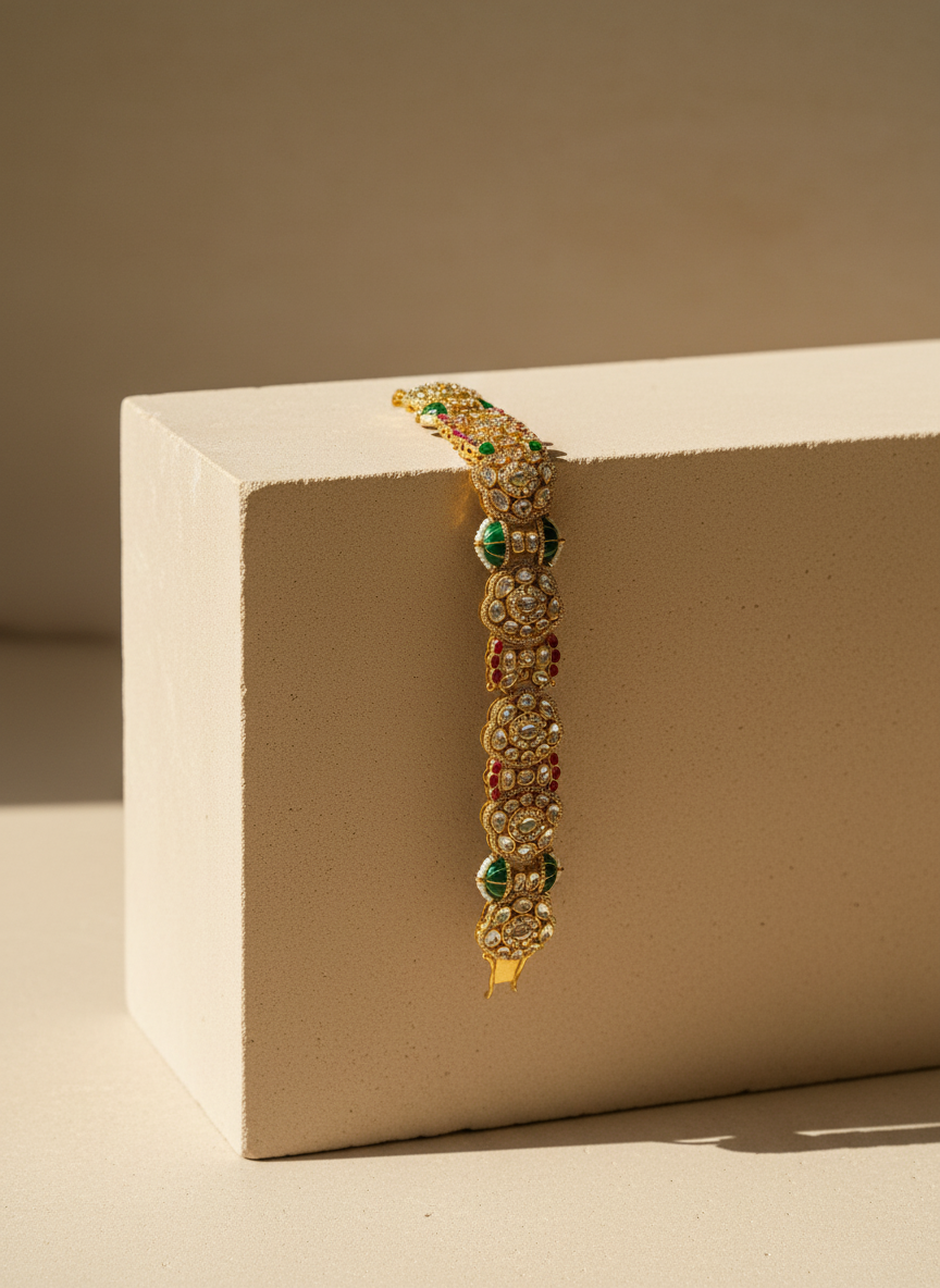 Regal Polki Cuff