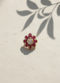 Ruby Teardrop Ring